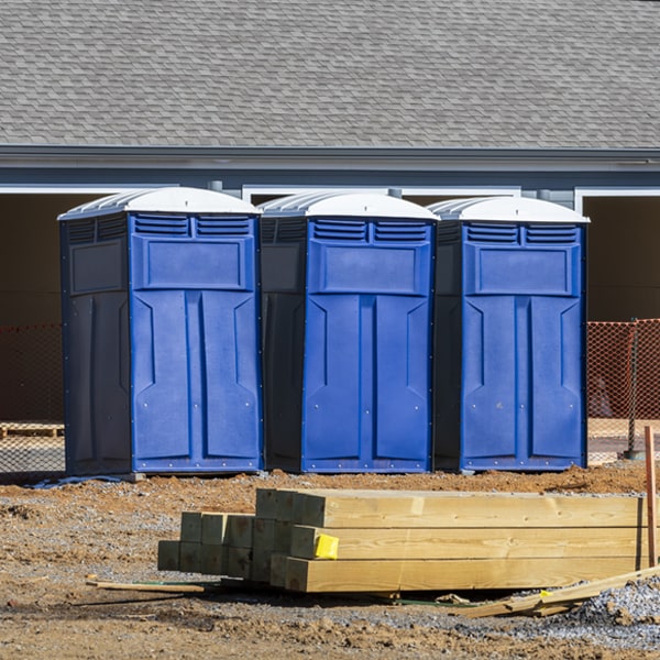 are there any restrictions on where i can place the portable toilets during my rental period in Gladewater Texas